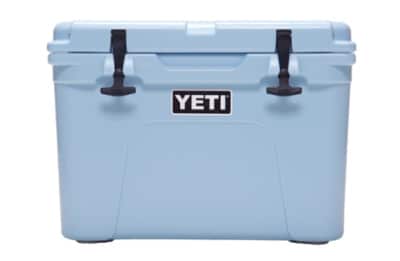 YETI Ice Blue Cooler Product Image