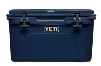 YETI Navy Cooler Product Image