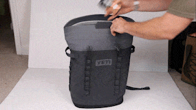 counting how many cans fit into yeti backpack cooler