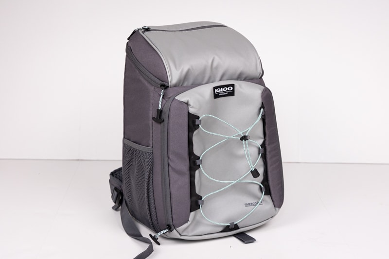 Igloo backpack cooler front view